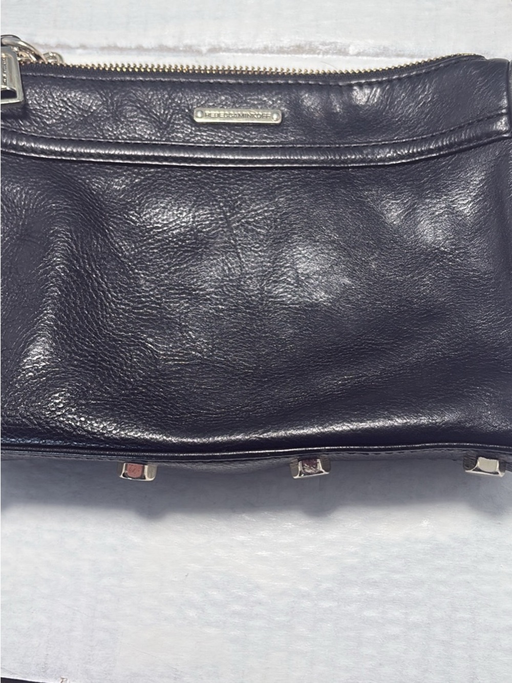 Rebecca Minkoff Black Leather Crossbody Bag